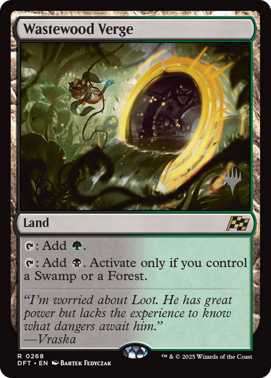 Wastewood Verge | Aetherdrift Promos #268p