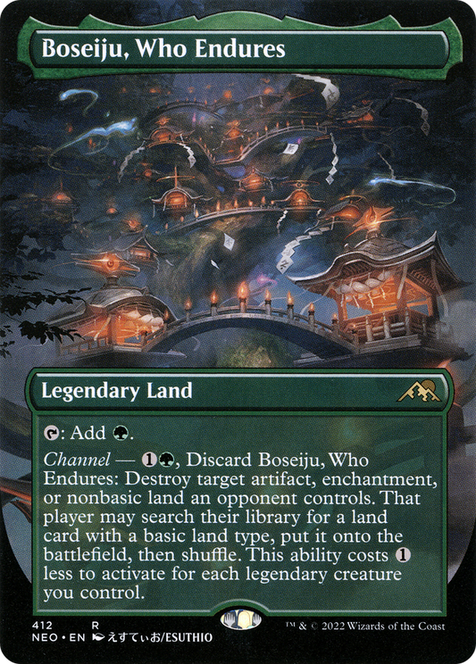 Boseiju, Who Endures | Kamigawa: Neon Dynasty #412