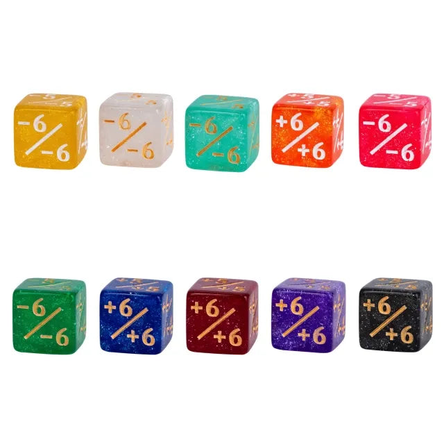 Glitter Counter Dice (12mm D6)