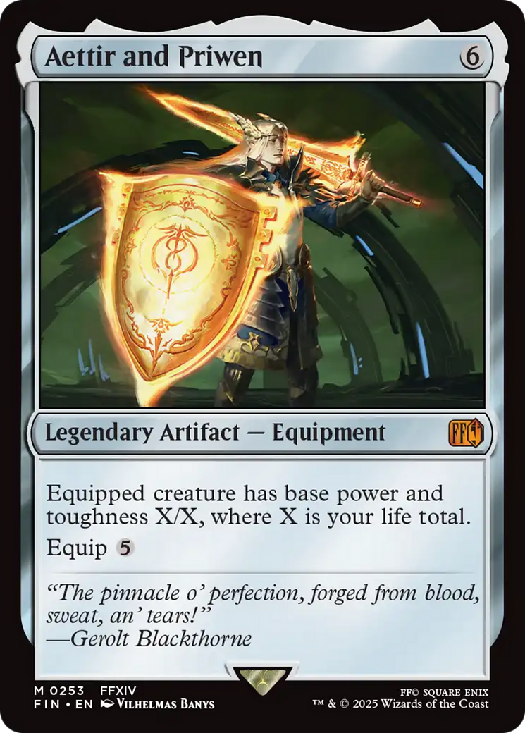 Aettir and Priwen | Final Fantasy #253 [foil]