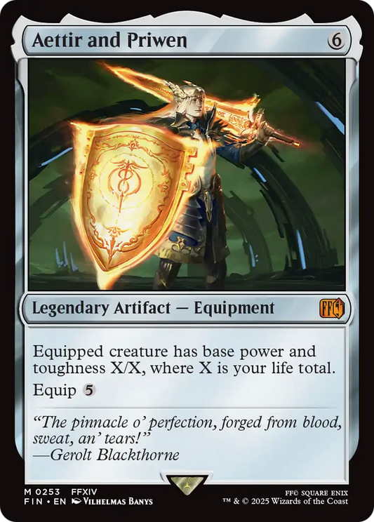 Aettir and Priwen | Final Fantasy #253 [foil]