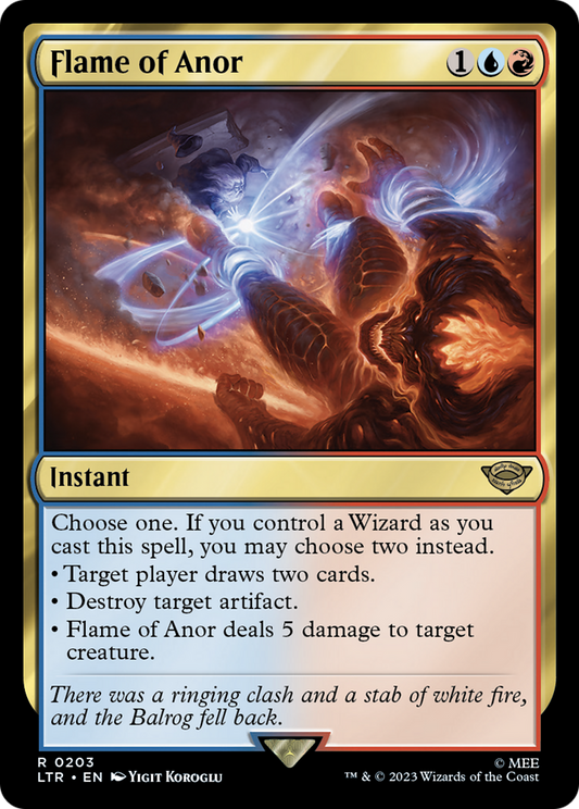Flame of Anor | The Lord of the Rings: Tales of Middle-earth #203 [foil]