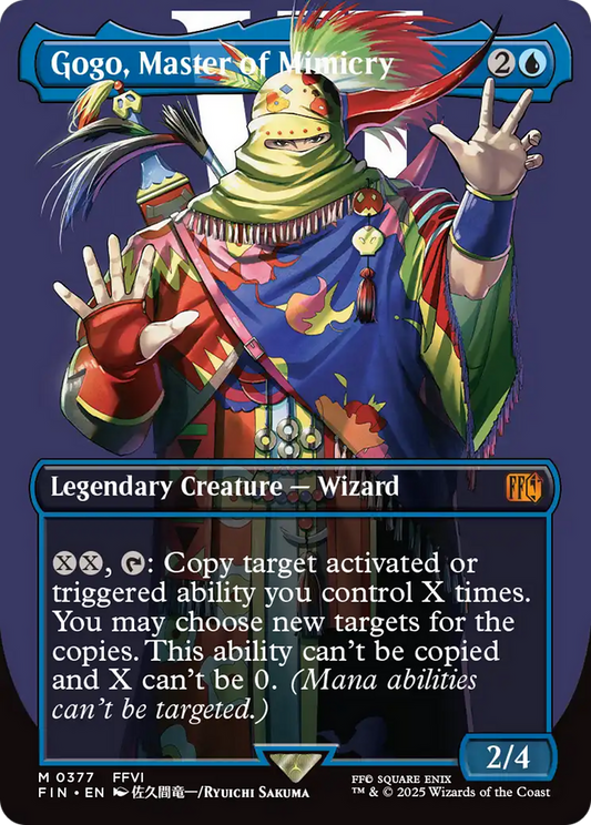 Gogo, Master of Mimicry | Final Fantasy #377 [foil]
