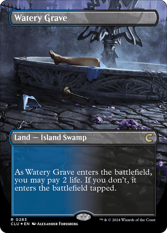 Watery Grave | Ravnica: Clue Edition #283 [foil]