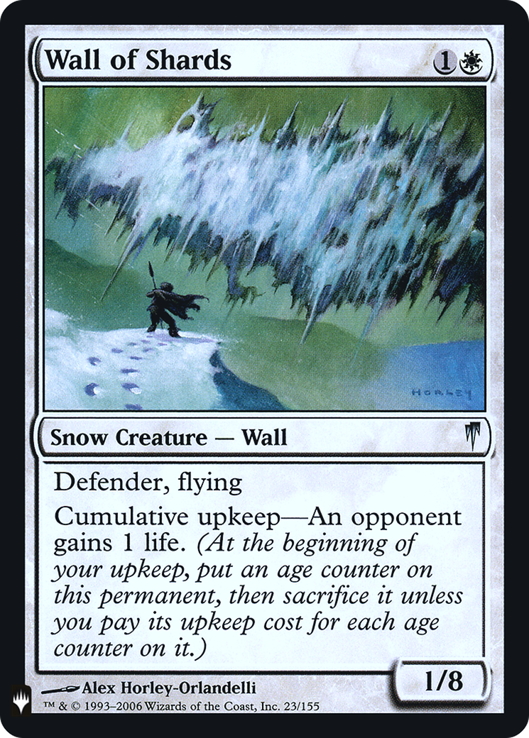 Wall of Shards | The List #CSP-23 [foil]