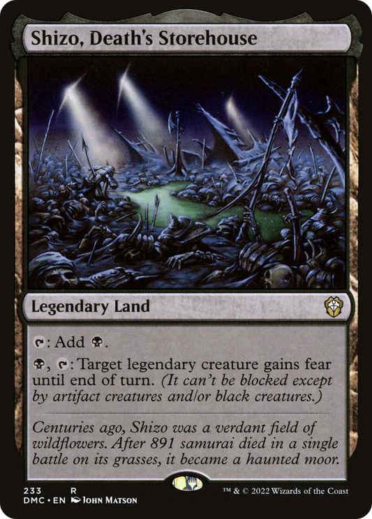 Shizo, Death's Storehouse | Dominaria United Commander #233