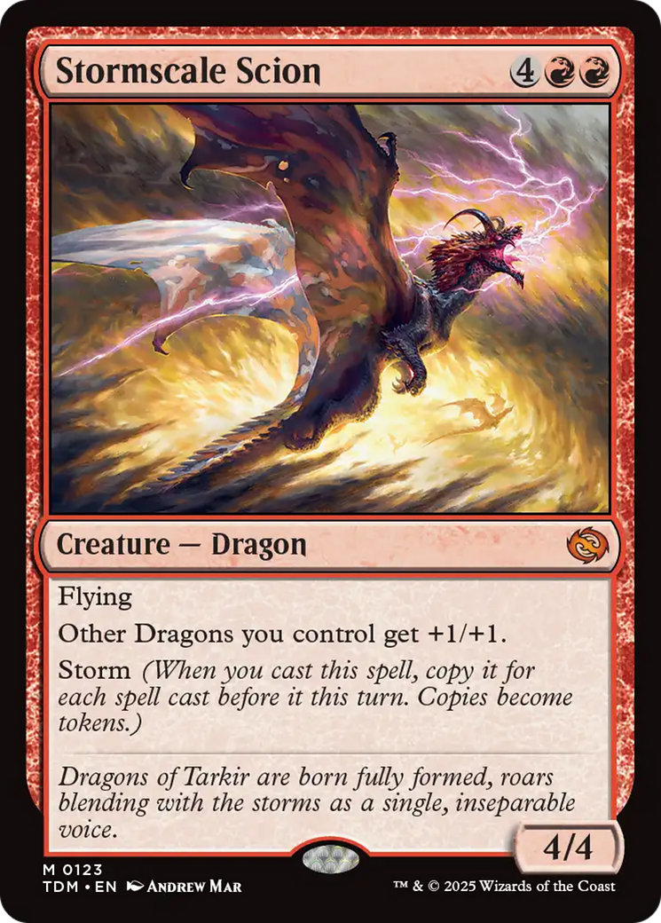 Stormscale Scion | Tarkir: Dragonstorm #123
