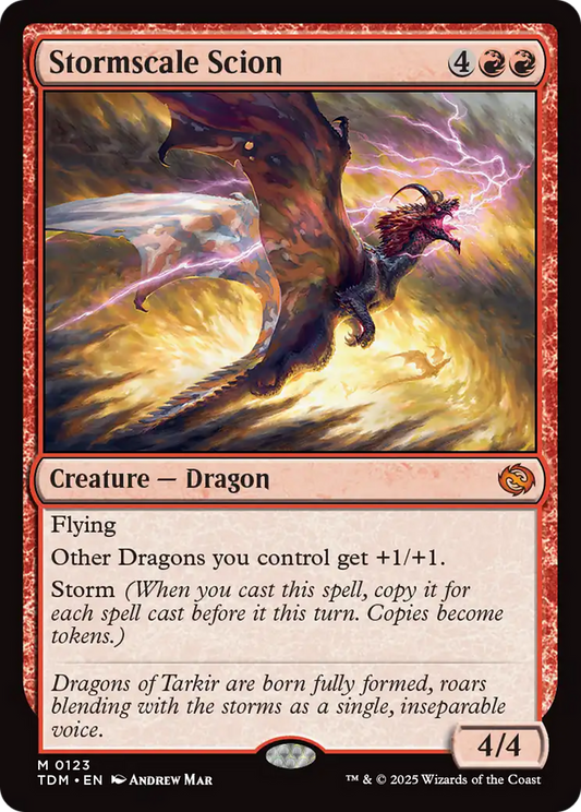 Stormscale Scion | Tarkir: Dragonstorm #123