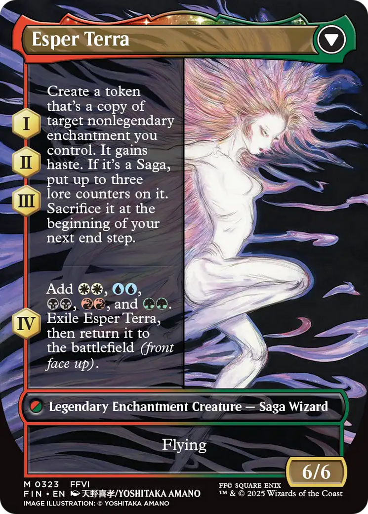 Terra, Magical Adept // Esper Terra | Final Fantasy #323 [foil]