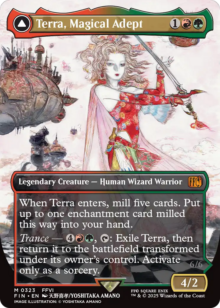 Terra, Magical Adept // Esper Terra | Final Fantasy #323 [foil]