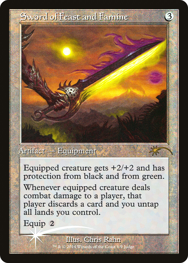 Sword of Feast and Famine | Judge Gift Cards 2014 #6 [foil]