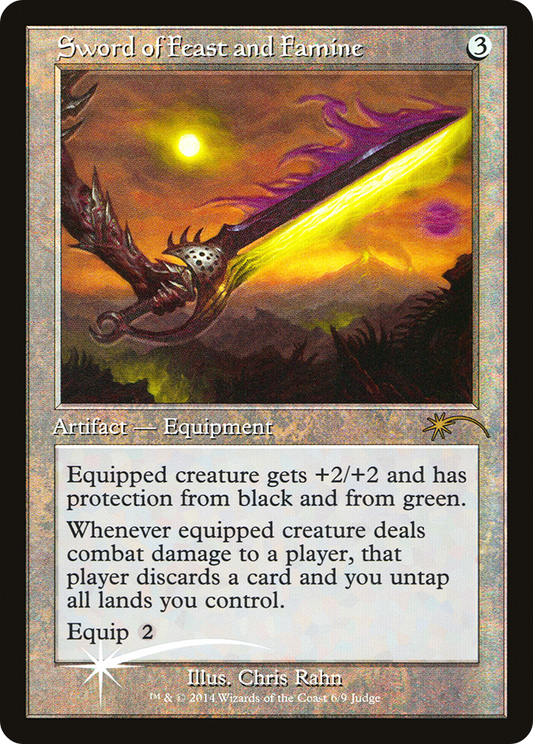 Sword of Feast and Famine | Judge Gift Cards 2014 #6 [foil]