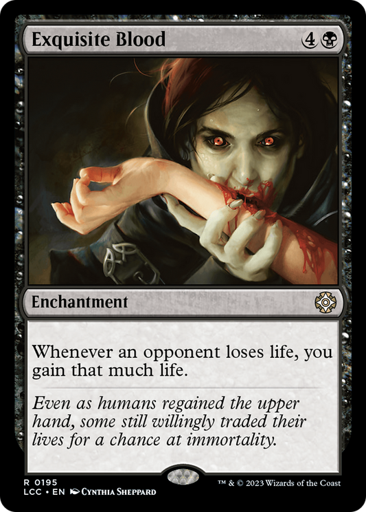 Exquisite Blood | The Lost Caverns of Ixalan Commander #195