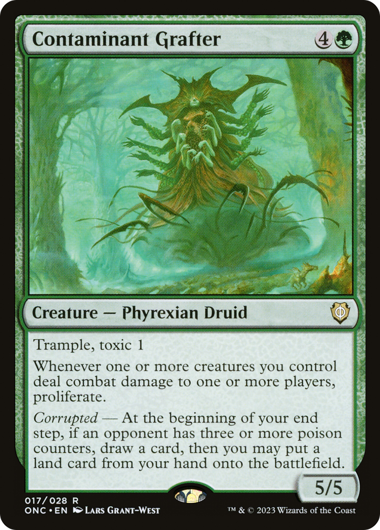 Contaminant Grafter | Phyrexia: All Will Be One Commander #17