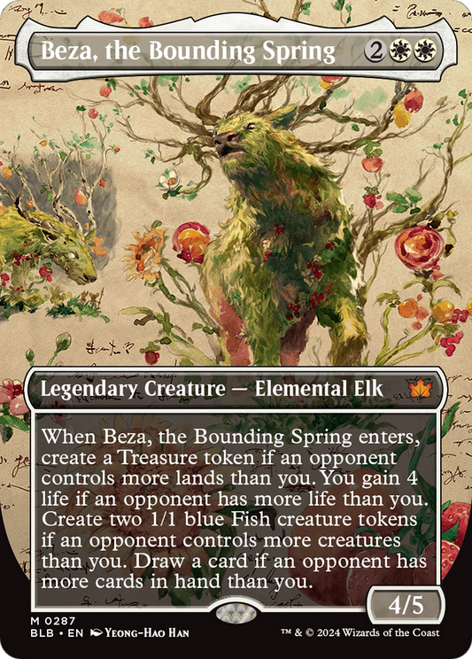 Beza, the Bounding Spring | Bloomburrow #287