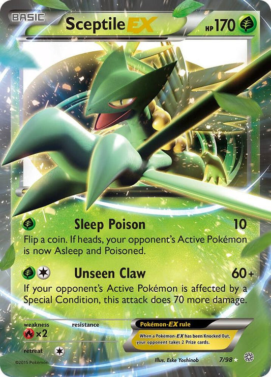 Sceptile EX | XY - Ancient Origins #7/98