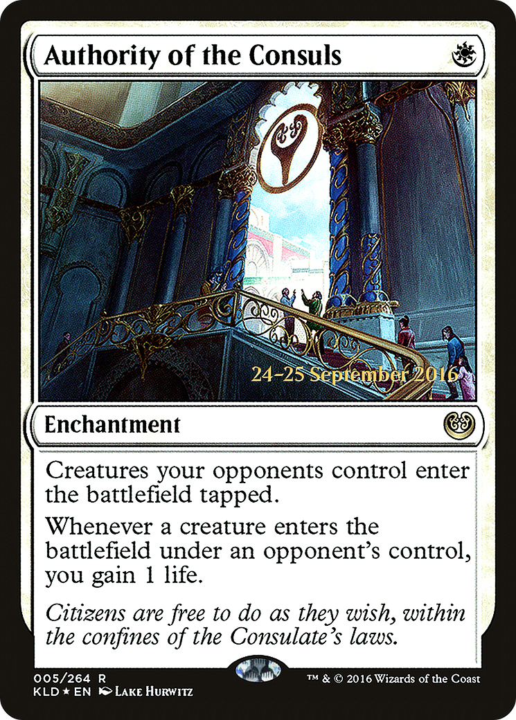 Authority of the Consuls | Kaladesh Promos #5s [foil]