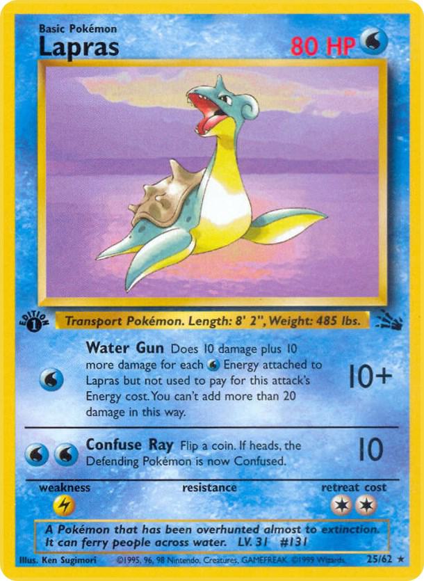 Lapras (25) | Fossil #25/62