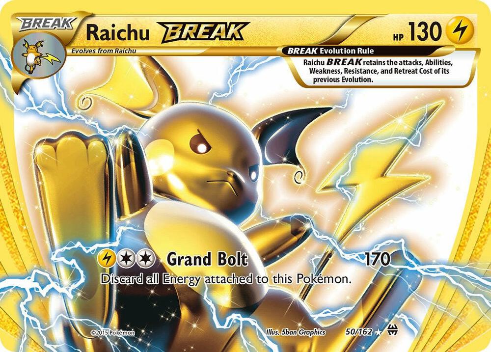 Raichu BREAK | XY - BREAKthrough #50/162