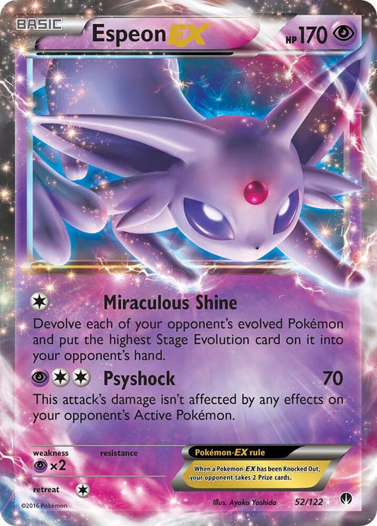 Espeon EX | XY - BREAKpoint #52/122