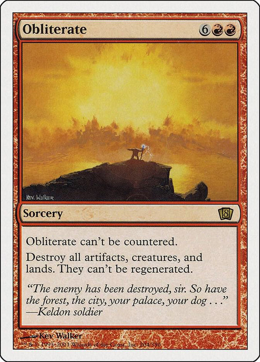 Obliterate | 8th Edition #204