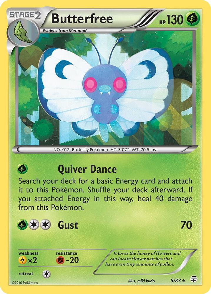 Butterfree | Generations #5/83