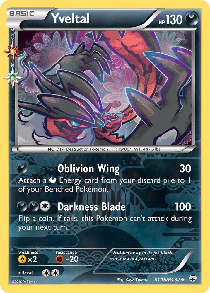 Yveltal | Generations: Radiant Collection #RC16/RC32