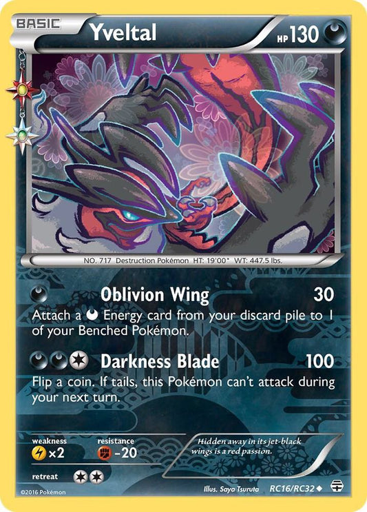 Yveltal | Generations: Radiant Collection #RC16/RC32