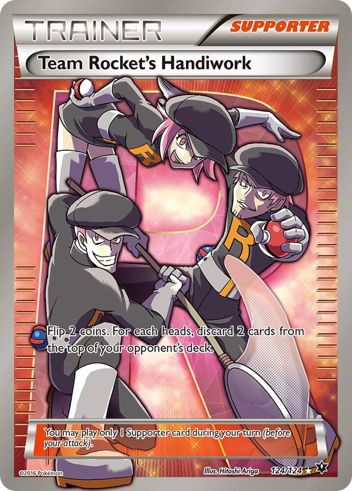 Team Rocket's Handiwork (Full Art) | XY - Fates Collide #124/124