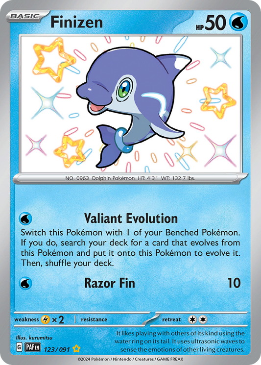 Finizen | Paldean Fates #123 [holofoil]