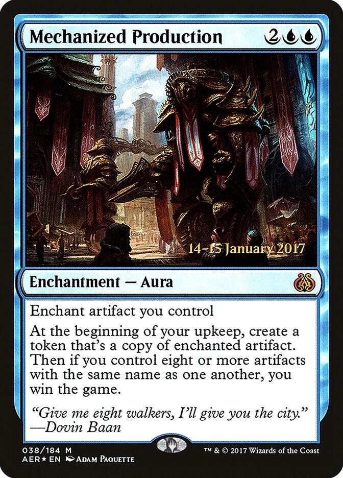 Mechanized Production | Prerelease Cards #38