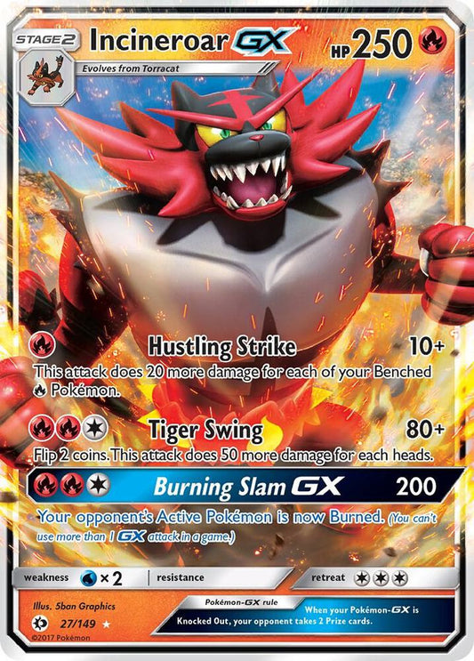 Incineroar GX | SM Base Set #27/149