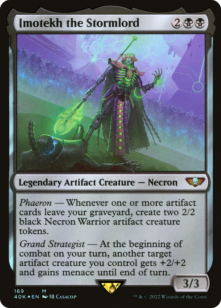 Imotekh the Stormlord | Warhammer 40,000 Commander #169 [foil]