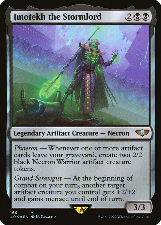 Imotekh the Stormlord | Warhammer 40,000 Commander #169 [foil]