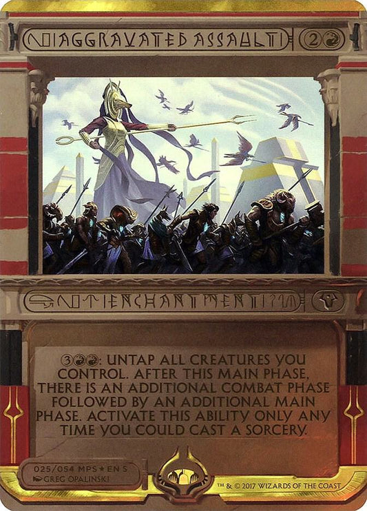 Aggravated Assault | Masterpiece Series: Amonkhet Invocations #25