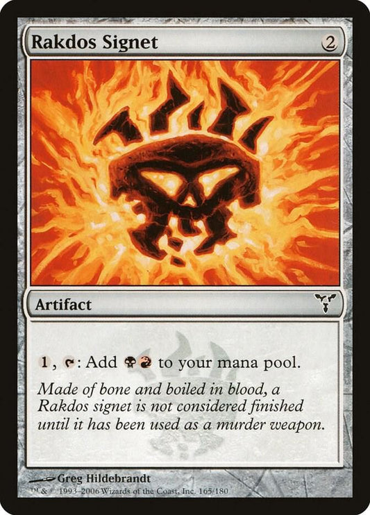 Rakdos Signet | Dissension #165