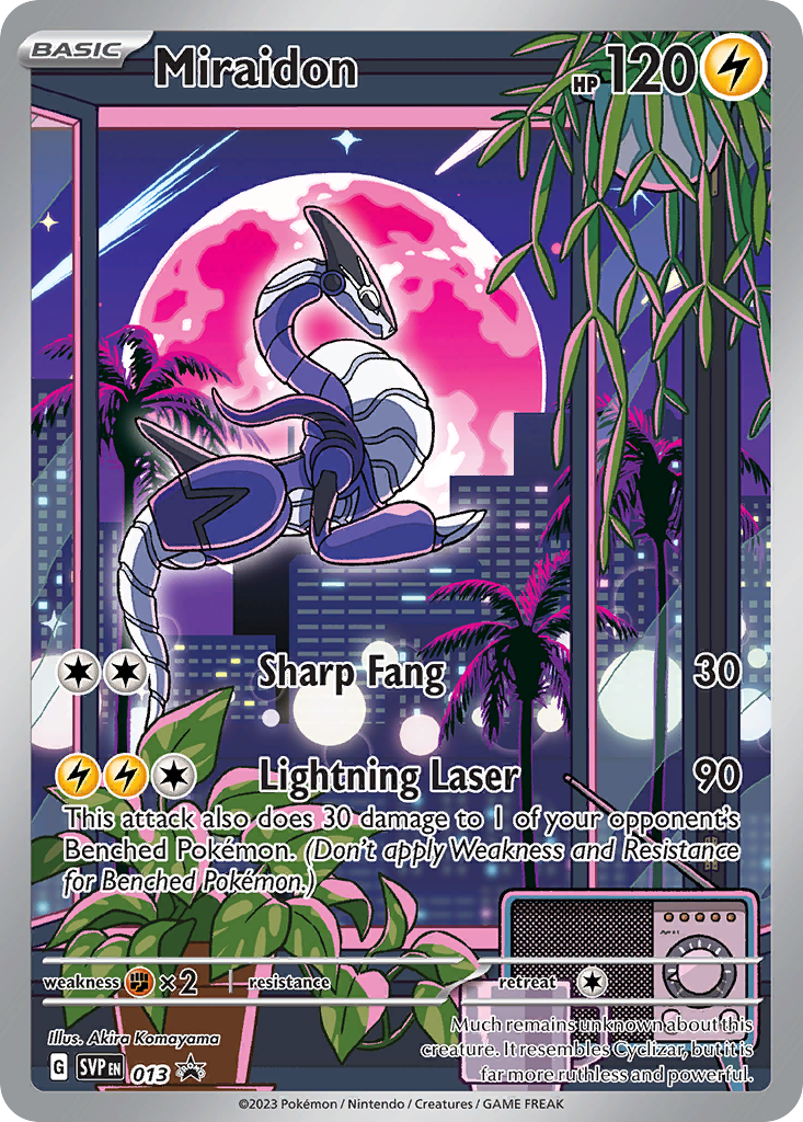 Miraidon | Scarlet & Violet Black Star Promos #13 [holofoil]