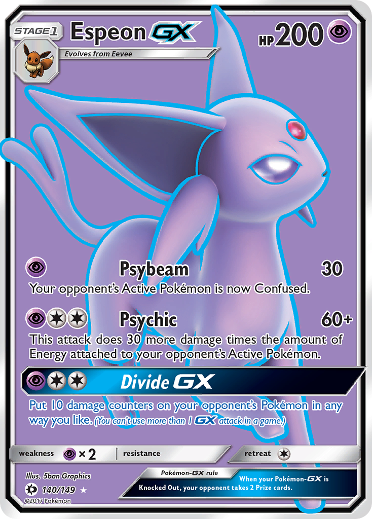 Espeon-GX | Sun & Moon #140 [holofoil]
