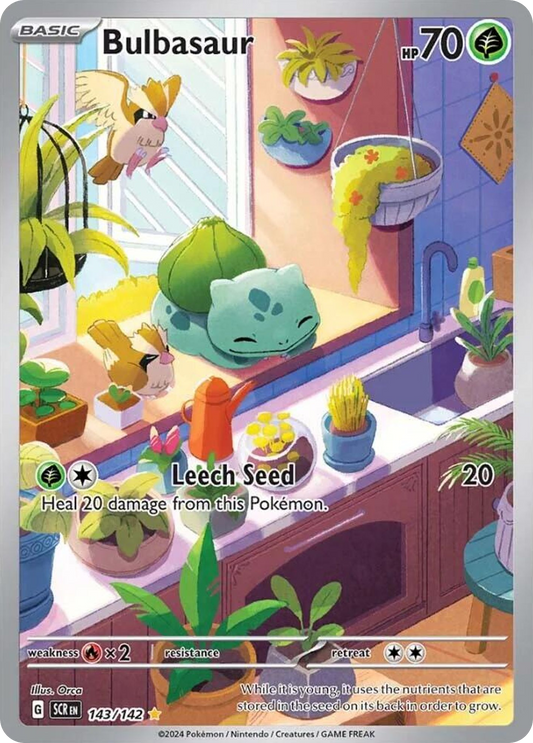 Bulbasaur | Stellar Crown #143 [holofoil]