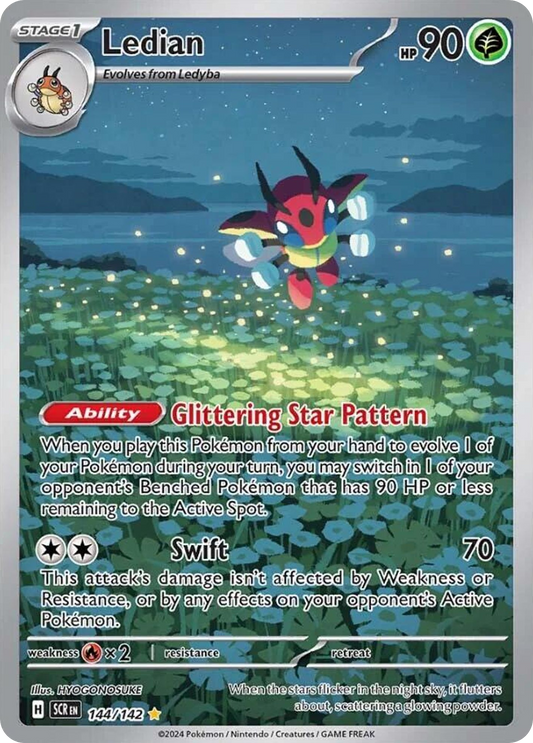Ledian | Stellar Crown #144 [holofoil]