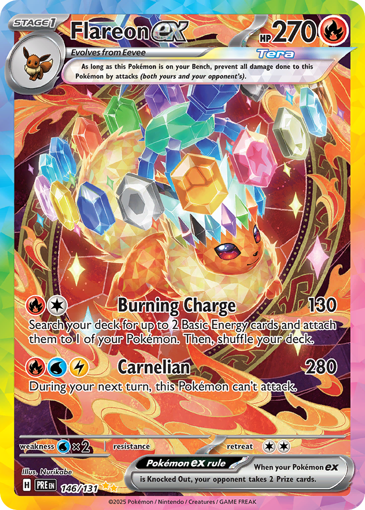 Flareon ex | Prismatic Evolutions #146 [holofoil]