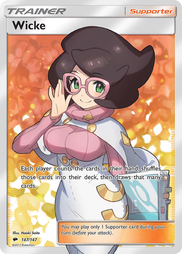 Wicke | Burning Shadows #147 [holofoil]