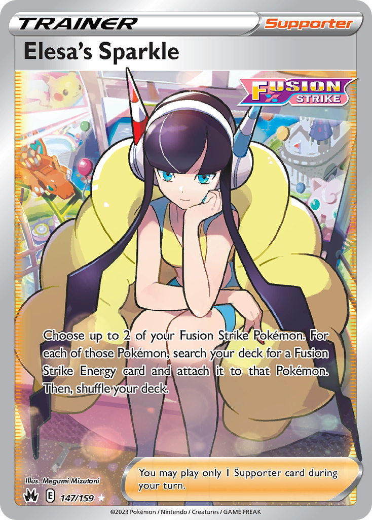 Elesa's Sparkle | Crown Zenith #147 [holofoil]