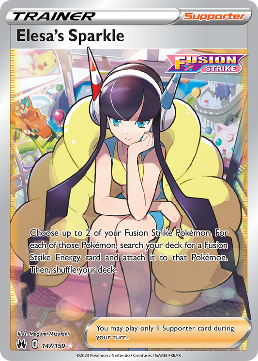Elesa's Sparkle | Crown Zenith #147 [holofoil]