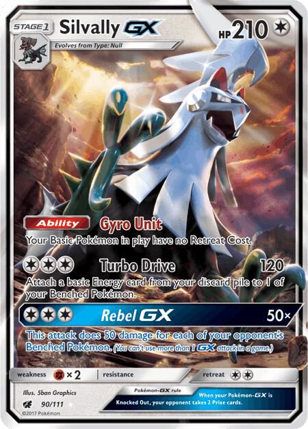 Silvally GX | SM - Crimson Invasion #90/111