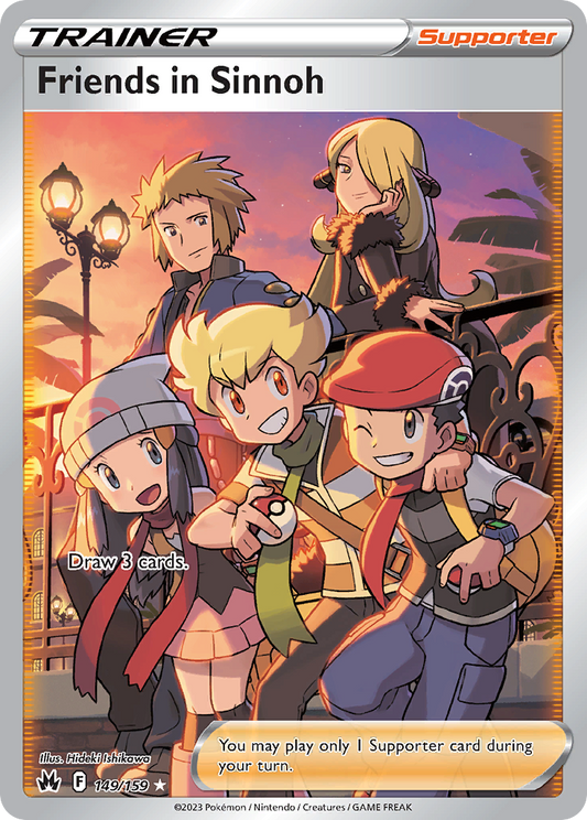 Friends in Sinnoh | Crown Zenith #149 [holofoil]
