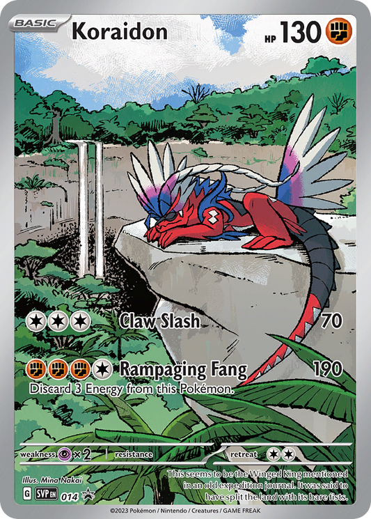 Koraidon | Scarlet & Violet Black Star Promos #14 [holofoil]