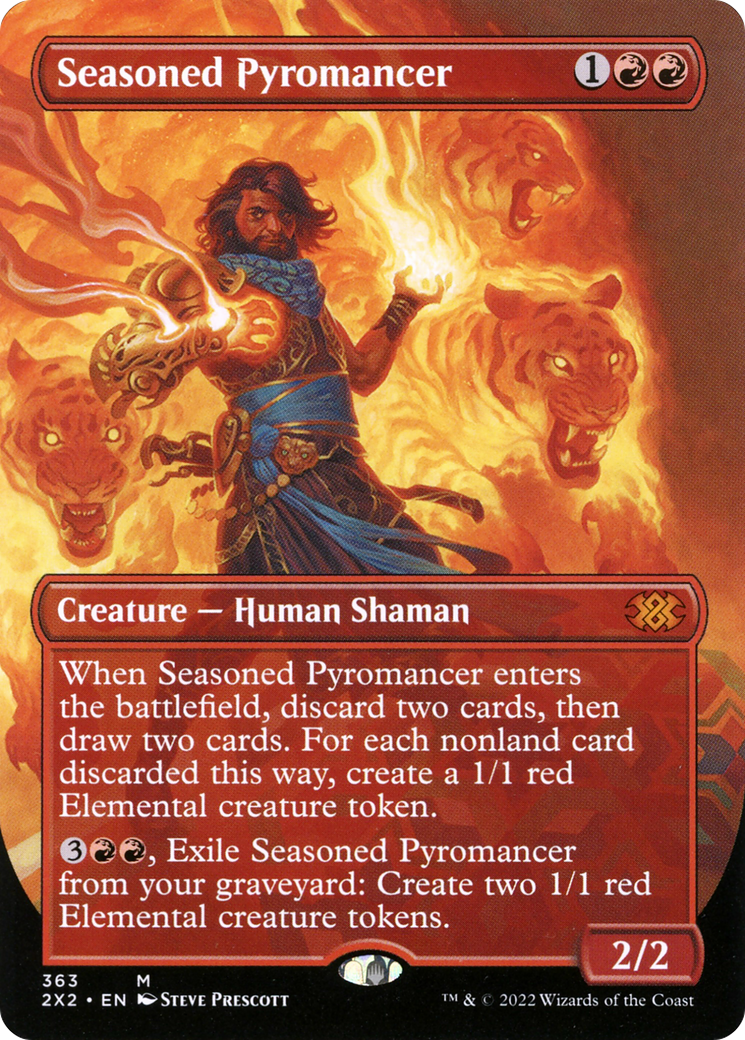 Seasoned Pyromancer | Double Masters 2022 #363 [foil]