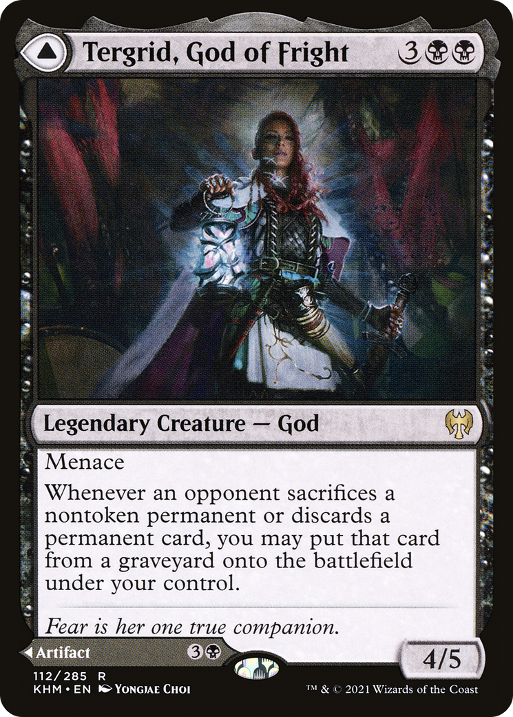 Tergrid, God of Fright // Tergrid's Lantern | Kaldheim #112