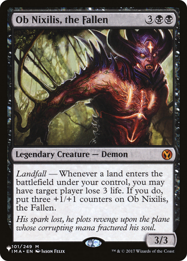 Ob Nixilis, the Fallen | The List #IMA-101